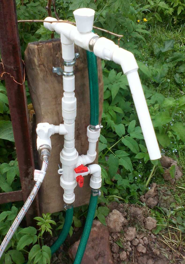 Летний водопровод своими руками: особенности проводки на даче и в частном доме простых или сложных схем водопровода из труб ПНД