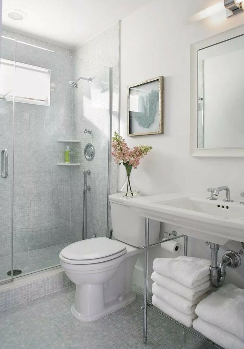 Маленькая ванная — 120 фото реальных примеров стильного дизайна интерьера небольшой ванной комнаты с туалетом и без